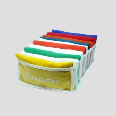 Imagem de Colmeia Organizadora para Camisetas - Branca