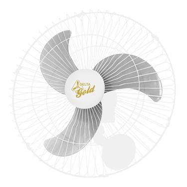 Imagem de Ventilador de Parede Venti-Delta 73-6323 Gold 60cm 3 Velocidade Bivolt – Branco