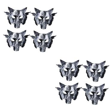 Imagem de SAFIGLE 8 Peças Baile De Formatura Lobo Do Dia Das Bruxas Animal Lobo Baile Noturno Hom...
