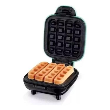 Imagem de Mini Máquina De Waffle Quadrada Antiaderente Novidade 110v - oem, 110V