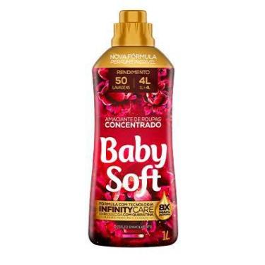 Imagem de Amaciante Concentrado Baby Soft Desejo Envolvente 1l - Rende 50 Lavage