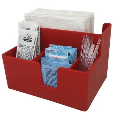 Imagem de Porta Sachês Guardanapos Açúcar Organizador Multiuso Bancada - Coza