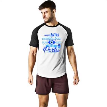 Imagem de Camiseta Raglan Olho Grego gordo na porta - Alearts, M
