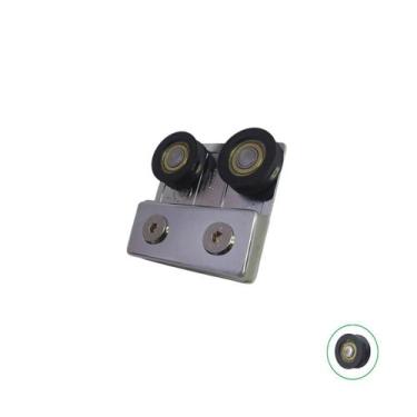 Imagem de 1122DC - Roldana de carrinho duplo (côncava) para porta de correr vidr