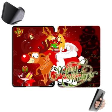 Imagem de GUKSRASO Capa para 7" Kindle Paperwhite 12ª Geração (2024)/Colorsoft Signature Edition - Painel Traseiro em TPU com Função de Suspensão/Ativação Automática, Alça de Mão