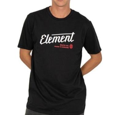 Imagem de Camiseta Element Gizmo SM26 Masculina-Masculino