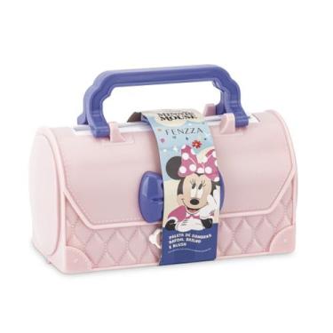 Imagem de Maleta Dos Sonhos Minnie Mouse Disney Rosa Maquiagem Infantil - FENZZA
