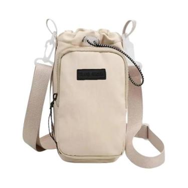 Imagem de Bolsa Unissex Térmica Para Garrafa De Água Com Bolso Para Celular E Al