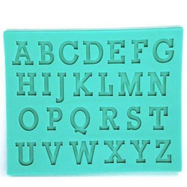 Imagem de Molde De Silicone Alfabeto Maiúsculo