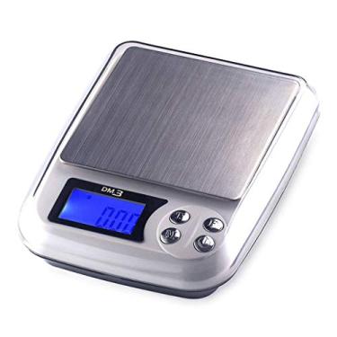 Imagem de balança de cozinha digital balança de cozinha balanças eletrônicas domésticas portáteis de 0,01 gramas com função de descascar, balança de cozinha com display LCD
