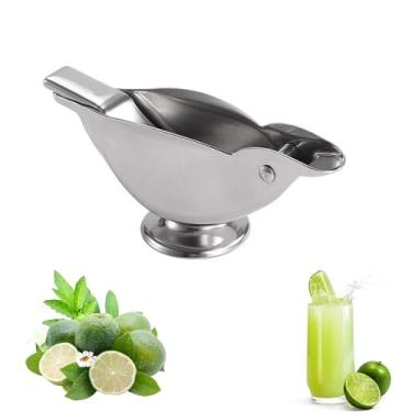 Imagem de Espremedor de limão em forma de pássaro de aço inoxidável Espremedor de limão Espremedor de limão Prensa manual para espremedor de limão espremedor de limão espremedor de cozinha Espremedor de laranja