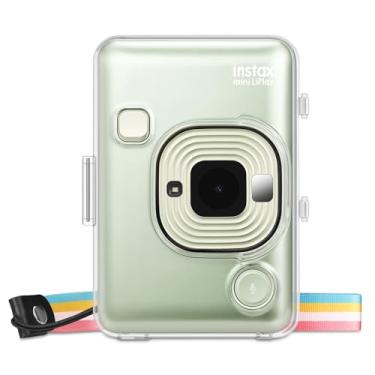 Imagem de Fintie Capa transparente protetora para câmera de filme instantâneo Fujifilm Instax Mini Liplay híbrida - Capa de PVC rígido com corte preciso
