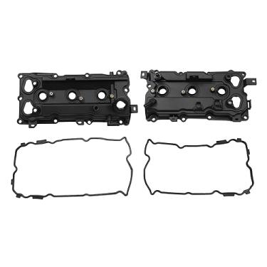 Imagem de uxcell 1 par de tampa de válvula de motor tampa basculante para Infiniti Q50 Q70 2014-2018 para Infiniti G35 3.5L Gas 2007-2008 0 No.13264JK20A/13264JK20B