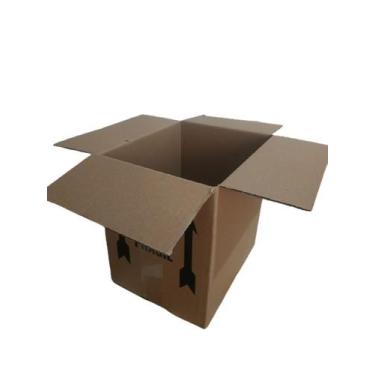 Imagem de Kit 10 Caixas de Papelão Cuidado Frágil Mudanças Correios 27x21x27 - A