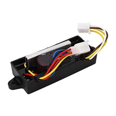 Imagem de Regulador de Tensão do Gerador, Alta Precisão, Desvio Pequeno, Capacitância 250V 470μF, 10 Fios, Compatíveis Com Geradores de 2-5kW, Tensão de Ajuste de Parafuso de Cobre
