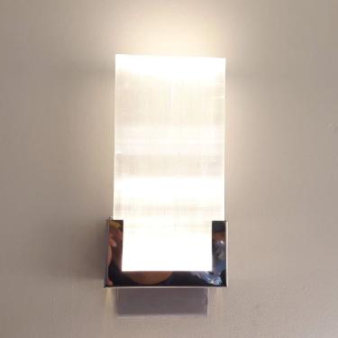 Imagem de Arandela Dna Cristal Ret Led 2w 3000k Cromado