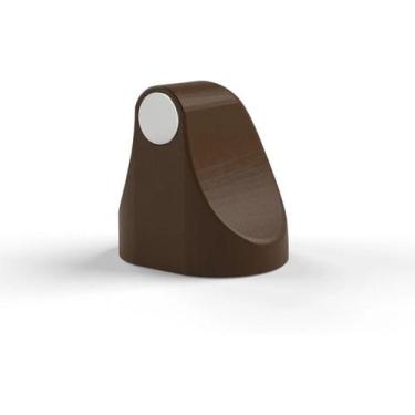 Imagem de Fixador Trava Porta Magnético Adesivo Prendedor Comfortdoor Marrom Esc