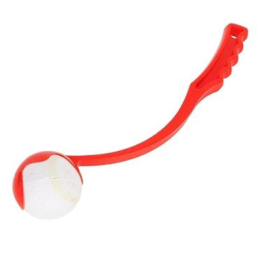 Imagem de Zerodis Brinquedo Ergonômico de Campos de Bola de Cachorro Interativos Com Velocidade de Lançamento Controlável para Treinamento Ao Ar Livre para Animais de Estimação