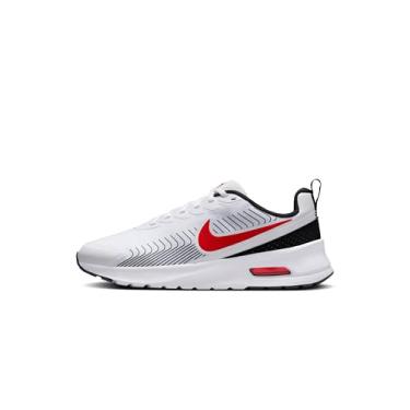 Imagem de Nike Tênis masculino Air Max Nuaxis (FD4329-104, branco/preto/branco/vermelho universitário), Branco/vermelho universitário - preto e branco, 47