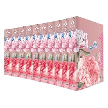 Imagem de Kit com 10 Bíblias Rosa Florida - Capa Dura - NVT