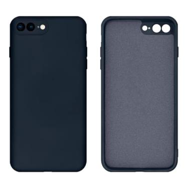Imagem de Capinha Compativel com iPhone 7 Plus / 8 Plus Silicone Aveludado com Proteção de Câmera