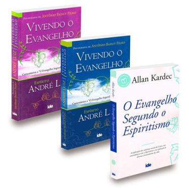 Imagem de Kit Evangelho: Vivendo o Evangelho Vol. 1 e 2 + O Evangelho Segundo o 