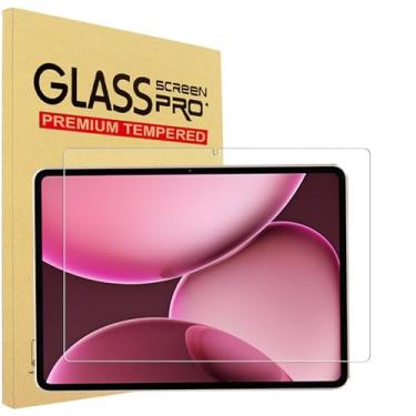 Imagem de YINOVEEN Protetor de tela de vidro temperado para tablet OnePlus Pad 2 Pro Android de 13,2 polegadas, 9H, antiarranhões, dureza 9H