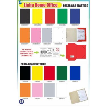 Imagem de Pasta Aba Elastica Oficio Branco-Neve Pct C/30 Promoçao 24H