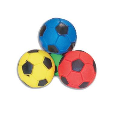 Imagem de Bola de Futebol Borracha Grande para Pet 06 Pçs