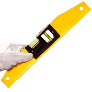 Imagem de Nível de Mão Nivelamento Magnético Alumínio 12" x 30cm Base Com Imã | Fertak