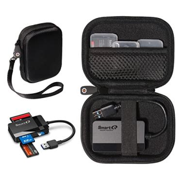 Imagem de getgear Capa para leitor de cartão de memória USB C/Apple Lightning para leitor de câmera de cartão SD, compatível com Oyuiasle, SmartQ C368/ C307, SZHAIYIJIN, UGREEN, Uni, Beikell, SUNTRSI e etc