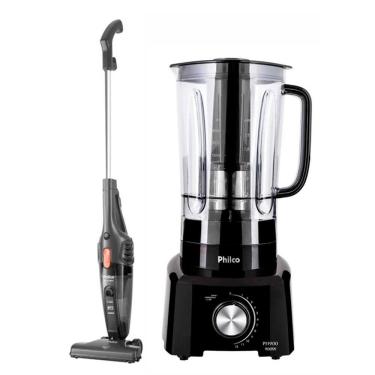 Imagem de Kit Philco Aspirador Vertical PAS1450C e Liquidificador PH900 127V