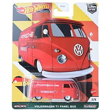 Imagem de Hot Wheels Volkswagen T1 Panel Bus, red 2/5 [Porsche Renndienst]