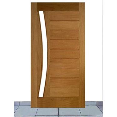 Imagem de Porta de Entrada Maciça Pivotante Mexicana Horizontal para Vidro Arco 