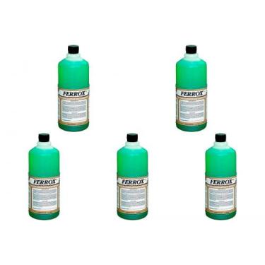 Imagem de Kit C/5 - Removedor Ferrugem Ferrox 1000 Ml