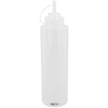 Imagem de Bisnaga Grande Flexivel Profissional 1L 30Cm Weck Para Molhos Drinks R