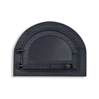 Imagem de Porta Forno Ferro Igloo Com Vidro Libaneza 31x42cm