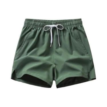 Imagem de Conjunto de Calções Esportivos com Bolsos e Zíper - 3 Peças - Unissex,