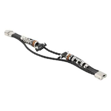 Imagem de Pulseira de Substituição étnica, Pulseira de Relógio de Substituição étnica Confortável Vintage Com Chave de Fenda para Casa para FIT 3 (Preto)