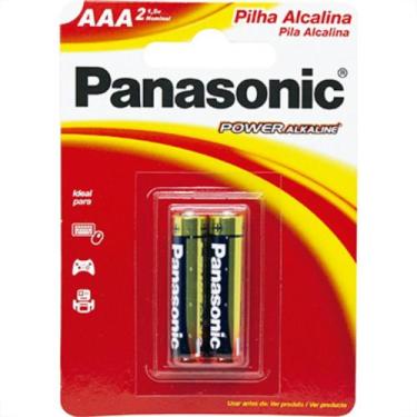 Imagem de Pilha Alcalina Panasonic Palito Aaa2 C/2