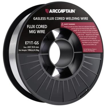 Imagem de Fio de Solda ARCCAPTAIN E71T-GS - Núcleo de Fluxo 0,8mm - 4,5kg