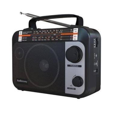 Imagem de Rádio Portátil Audiocrazy Multiband AM/FM/SW1-2 com Alto-Falante Grand
