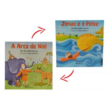 Imagem de Editora Melhoramentos — Histórias da Bíblia Vira-Vira: A Arca de Noé e Jonas