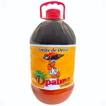 Imagem de Azeite de Dendê Opalma 5 litros - Óleo de Palma