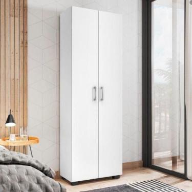 Imagem de Livreiro com Portas Multiuso Samara Branco - CasaH