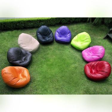 Imagem de Puff Fofão 72cmx115cmx80cm Corino Siena Móveis Verde