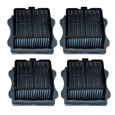 Imagem de HQRP Pacote com 4 filtros HEPA compatíveis com Tineco iFloor 3, Floor One S3, iFLOOR 3 Breeze Complete, FLOOR ONE S3 Breeze, iFLOOR 5 Breeze Complete, Floor One S5 Pro 2 Aspirador de pó seco sem fio