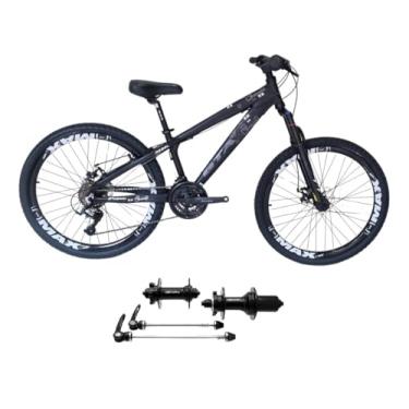 Imagem de Bicicleta 26 Gta Rebel Freeride Downhill 24v Cubo k7 Barulhento Freio a Disco Rodas Vmaxx Pneu Flame (Preto)