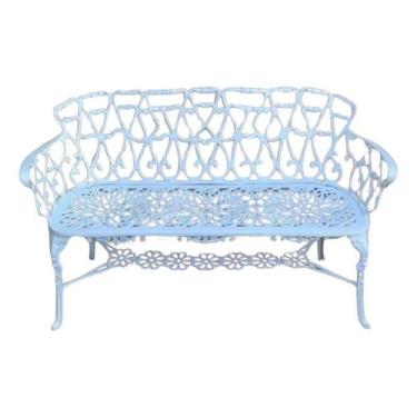 Imagem de Banco Namoradeira 3 Lugares Modelo Viena Aluminio Fundido - Liderança 