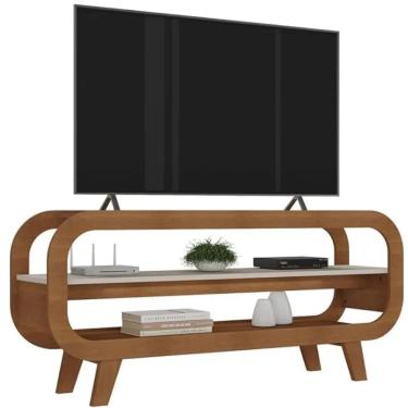 Imagem de Rack Theo para TV até 60 Polegadas Artely Cor Cinamomo Off White